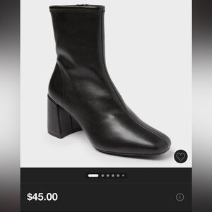 Target Black Heeled Boots